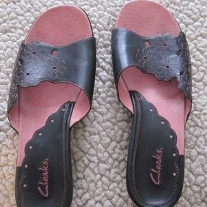 Clarks leather  sandal